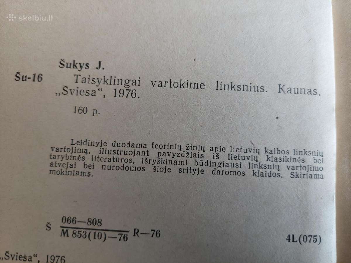 Taisyklingai vartokime linksnius - nuotraukos Nr. 3