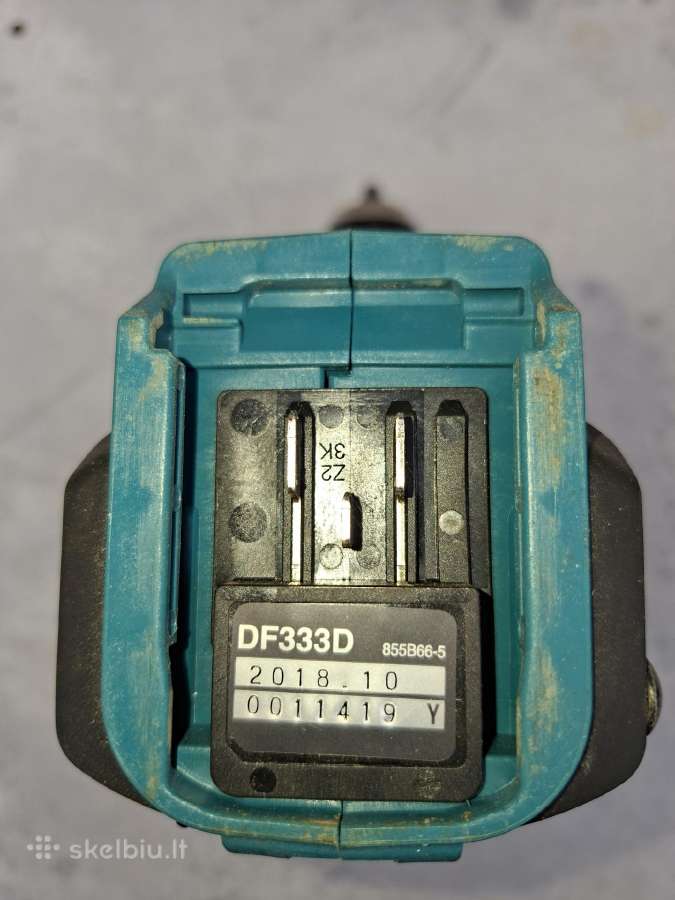 Akumuliatorinis suktuvas Makita 333d - nuotraukos Nr. 2