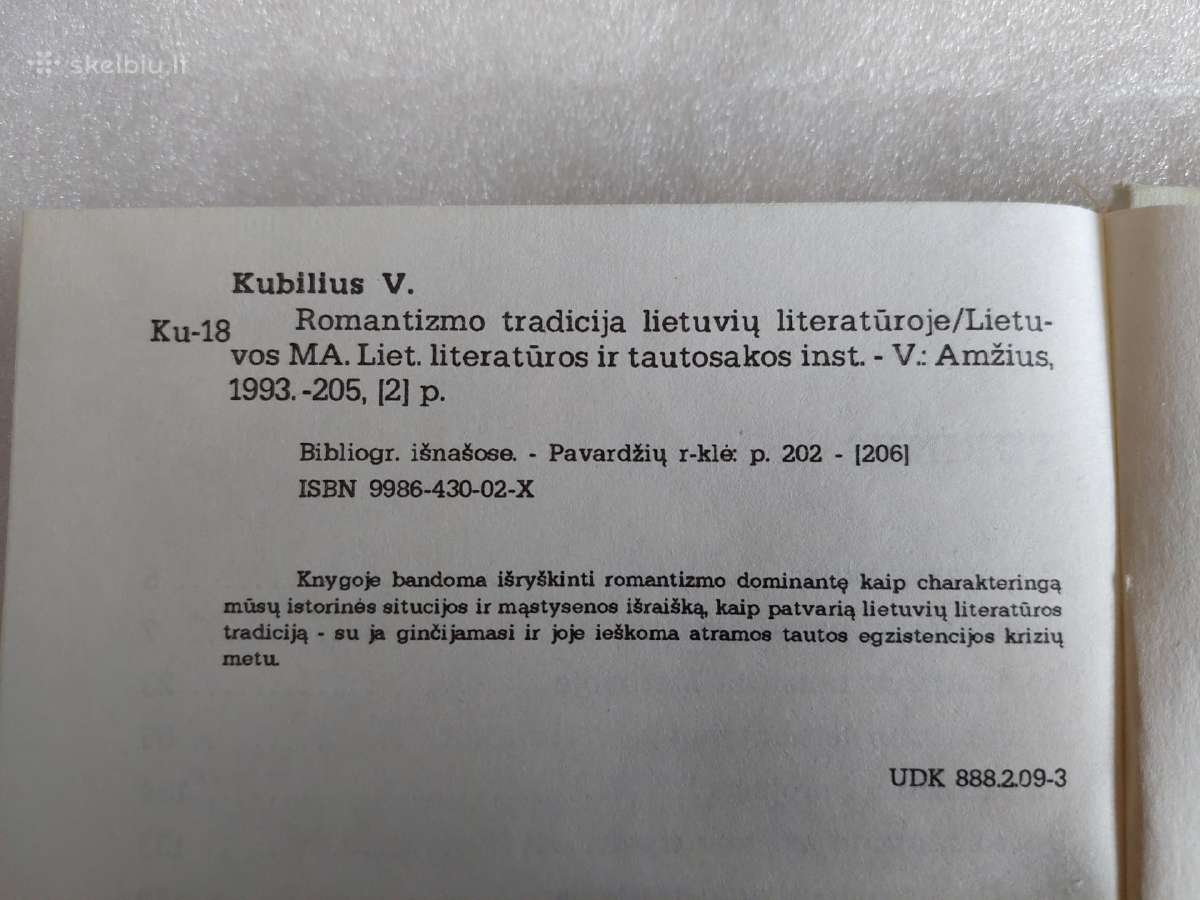 Romantizmo tradicija lietuvių literatūroje - nuotraukos Nr. 4