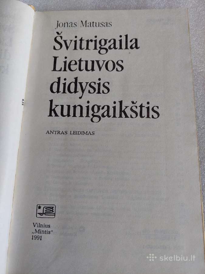 Švitrigaila Lietuvos didysis kunigaikštis - nuotraukos Nr. 2