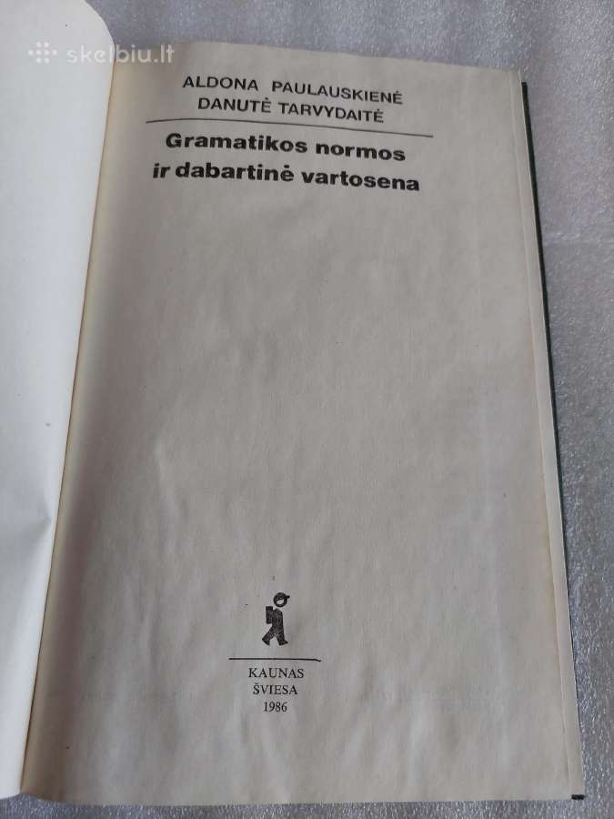 Gramatikos normos ir dabartinė vartosena - nuotraukos Nr. 2