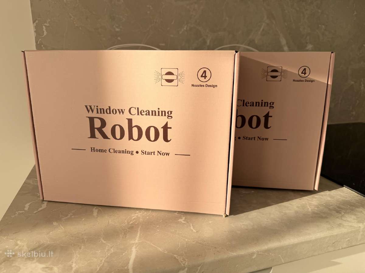 Naujas langų robotas