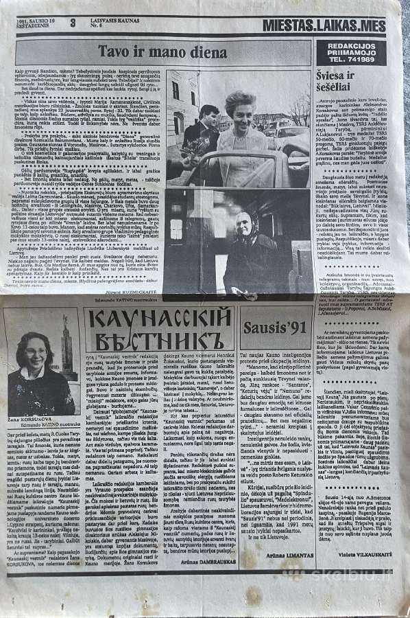 Sausio 13-osios laikotarpio laikraščiai - nuotraukos Nr. 38