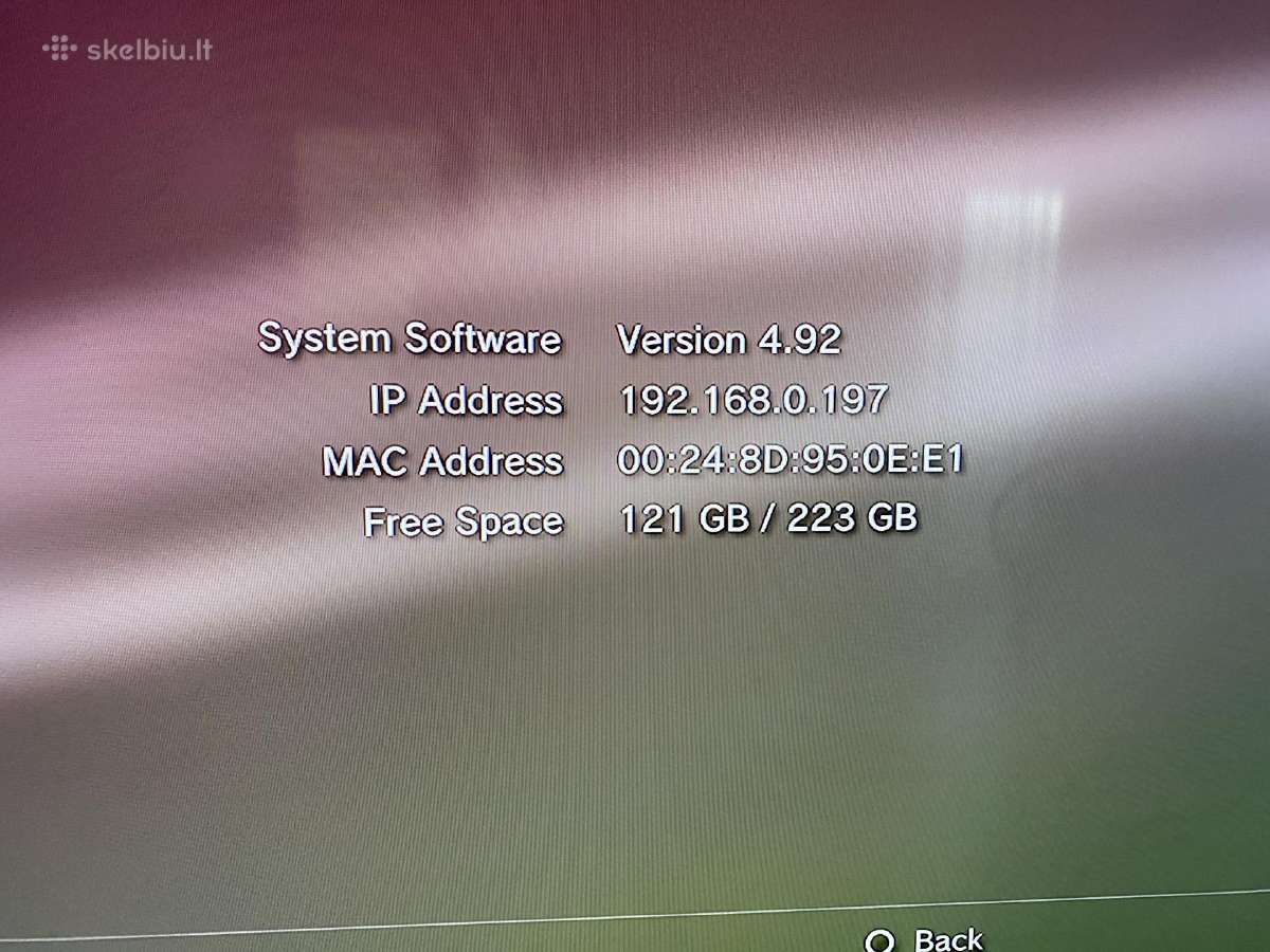 Playstation 3 slim atryštas - nuotraukos Nr. 6