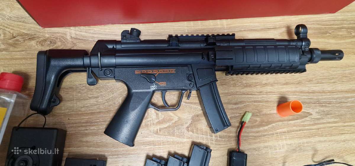 Airsoft elektrinis automatas Jg Works Mp5 - nuotraukos Nr. 3
