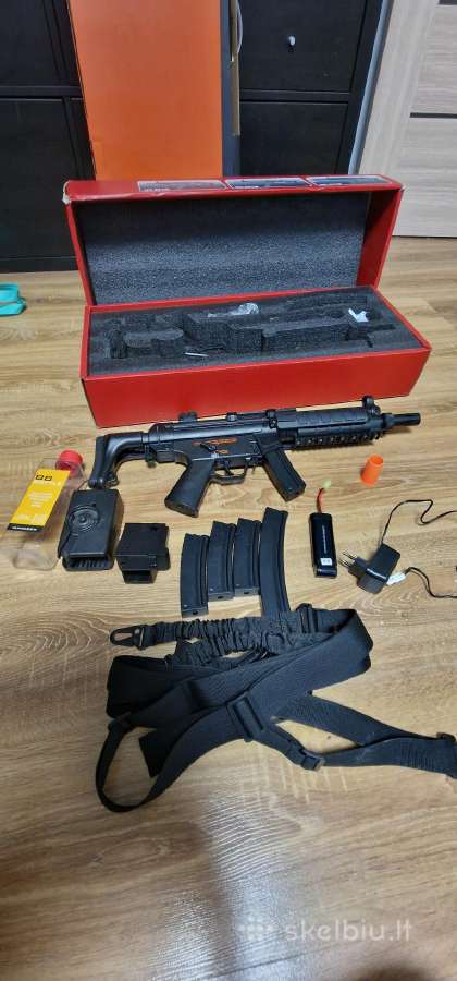 Airsoft elektrinis automatas Jg Works Mp5 - nuotraukos Nr. 4
