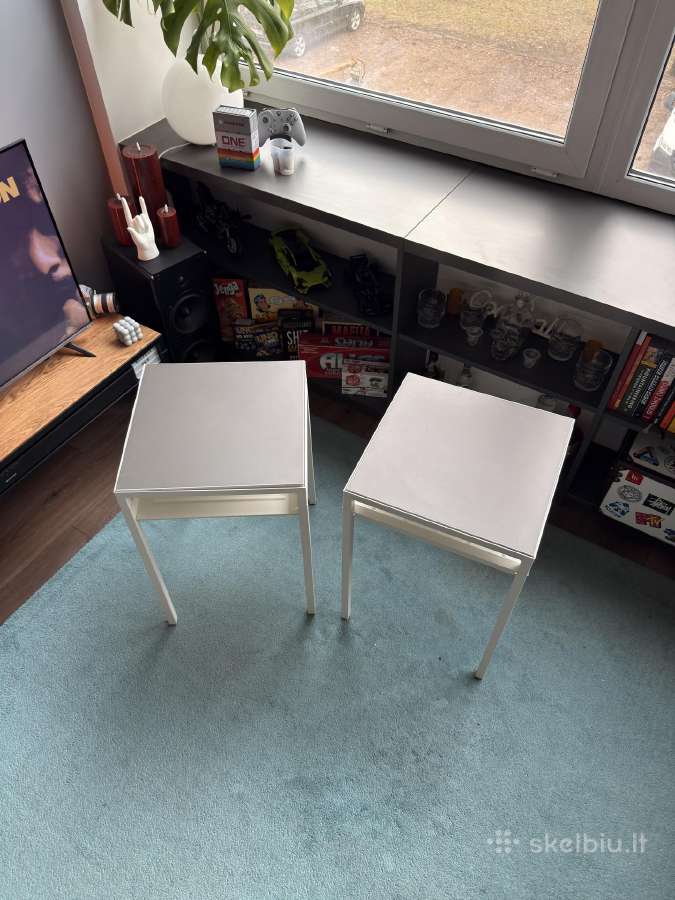 Naktiniai/šoniniai staliukai Ikea Nyboda - nuotraukos Nr. 2