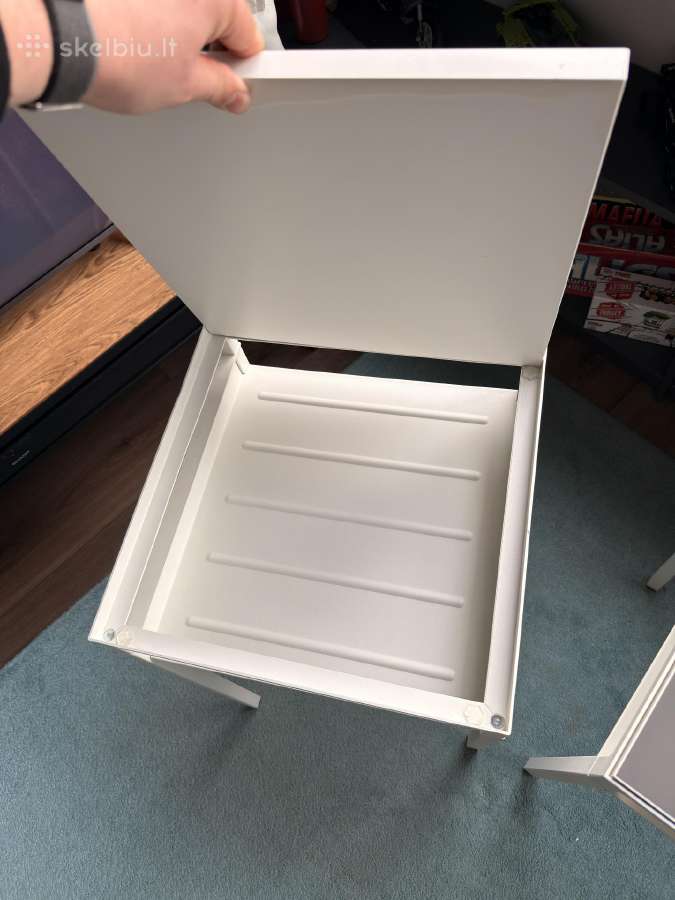 Naktiniai/šoniniai staliukai Ikea Nyboda - nuotraukos Nr. 4