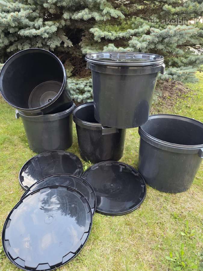 Plastikiniai Indai Su Dankčiai (Sodininkystei) - nuotraukos Nr. 2