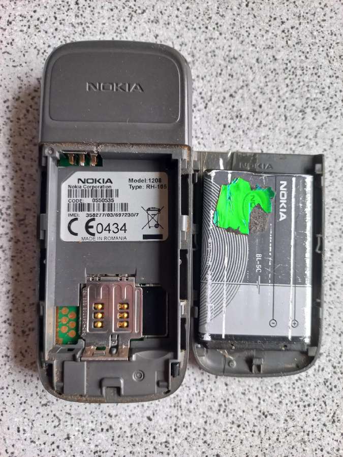 Nokia 1208 - nuotraukos Nr. 2