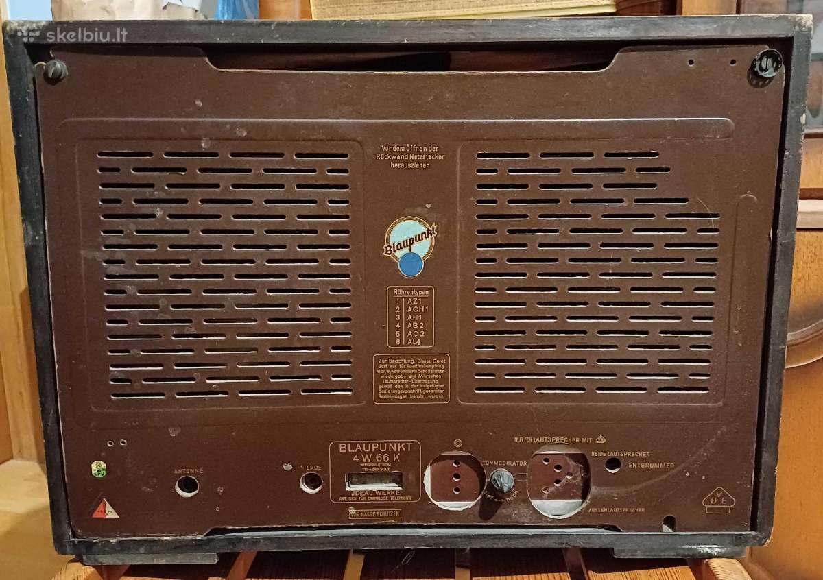 Lempinė radija Blaupunkt 4w66k - nuotraukos Nr. 5