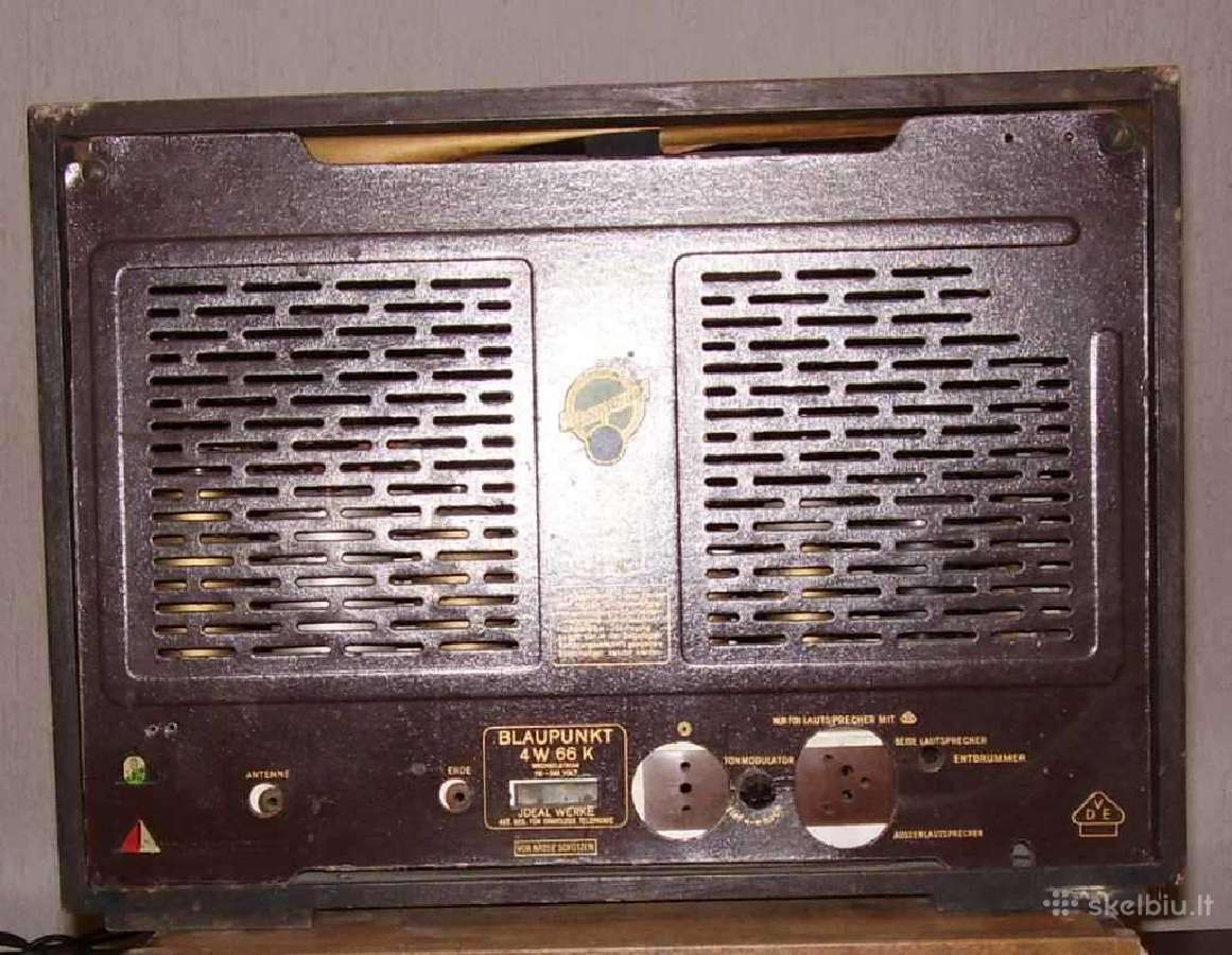 Lempinė radija Blaupunkt 4w66k - nuotraukos Nr. 4