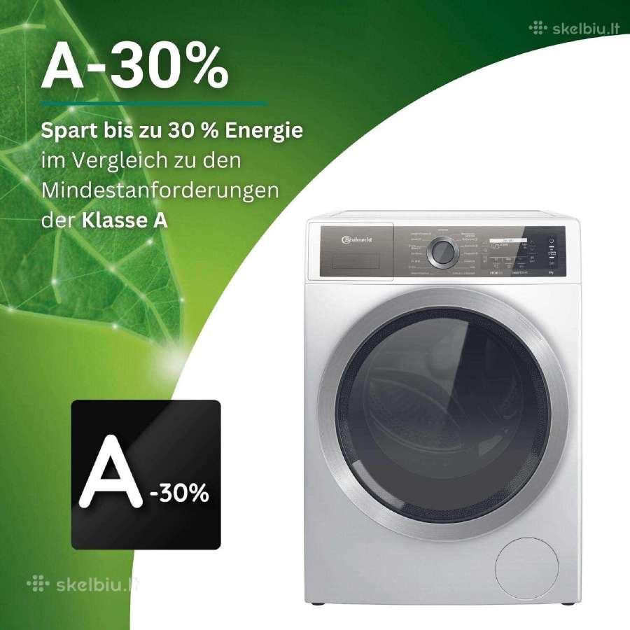 Nauja Bauknecht B7x 89e Silence De+ Garantija