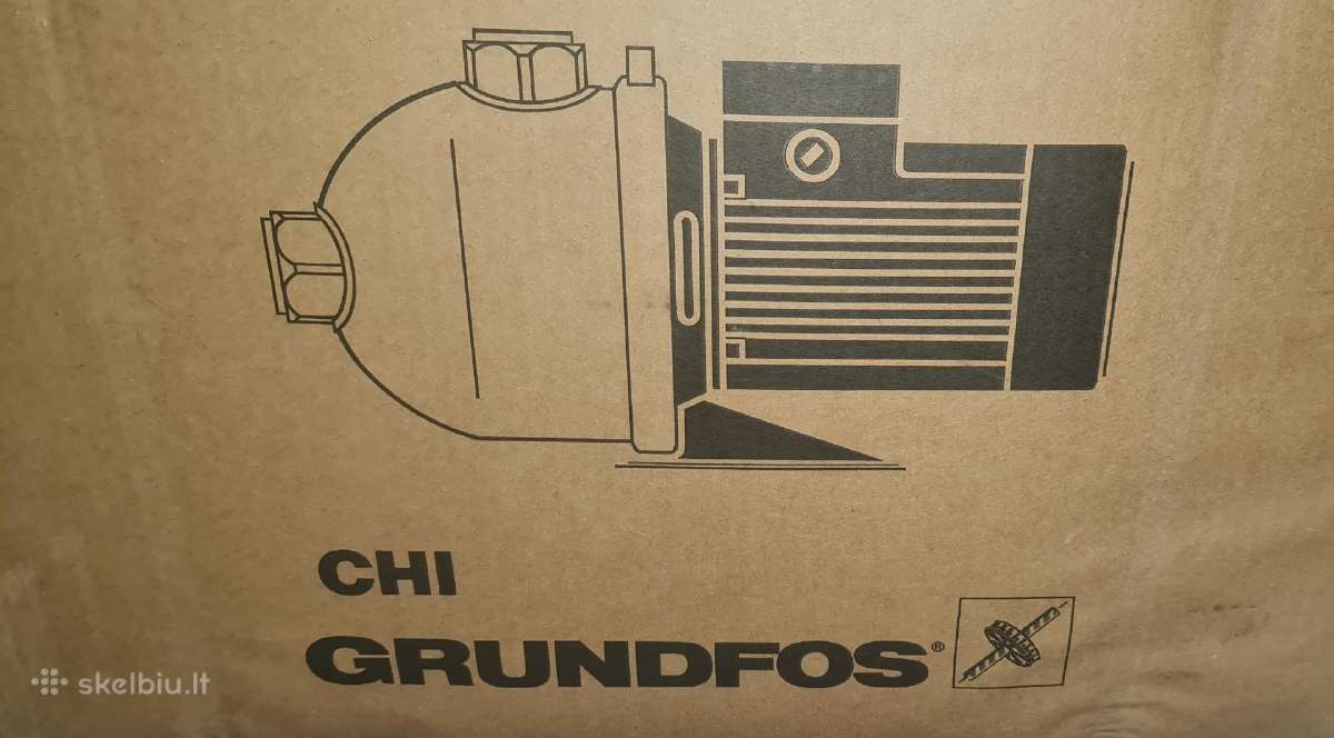 Universalus nerūdijančio plieno siurblys Grundfos - nuotraukos Nr. 4