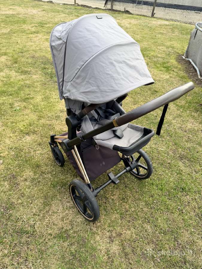 Cybex Priam V4 vežimėlio komplektacija Rose Gold - nuotraukos Nr. 2