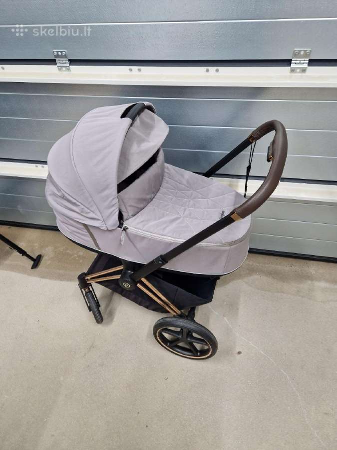 Cybex Priam V4 vežimėlio komplektacija Rose Gold - nuotraukos Nr. 3