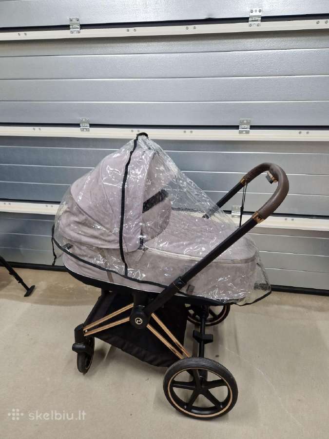 Cybex Priam V4 vežimėlio komplektacija Rose Gold - nuotraukos Nr. 5