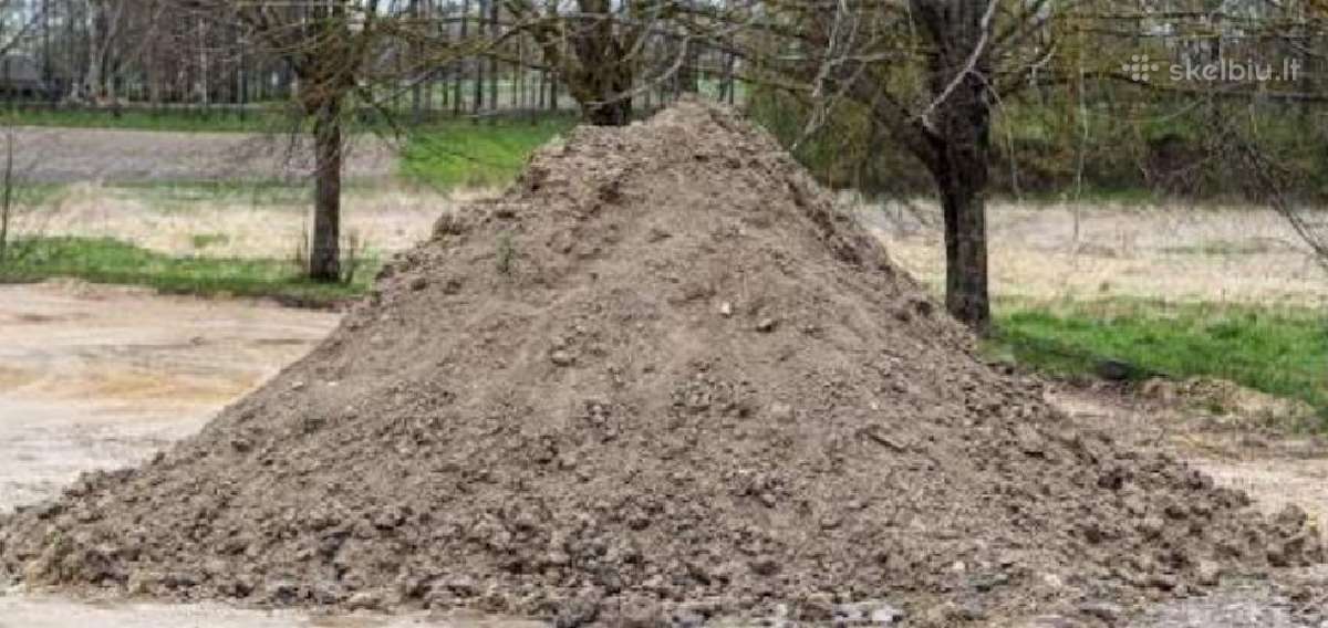 Priimu žemes gruntą
