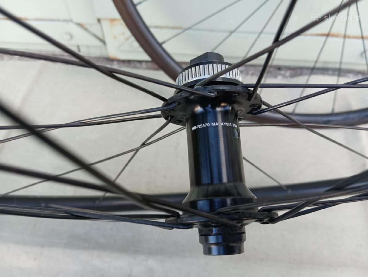 Shimano Fh-rs470, Hb-rs470, 622-19c, plentas/grave - nuotraukos Nr. 8
