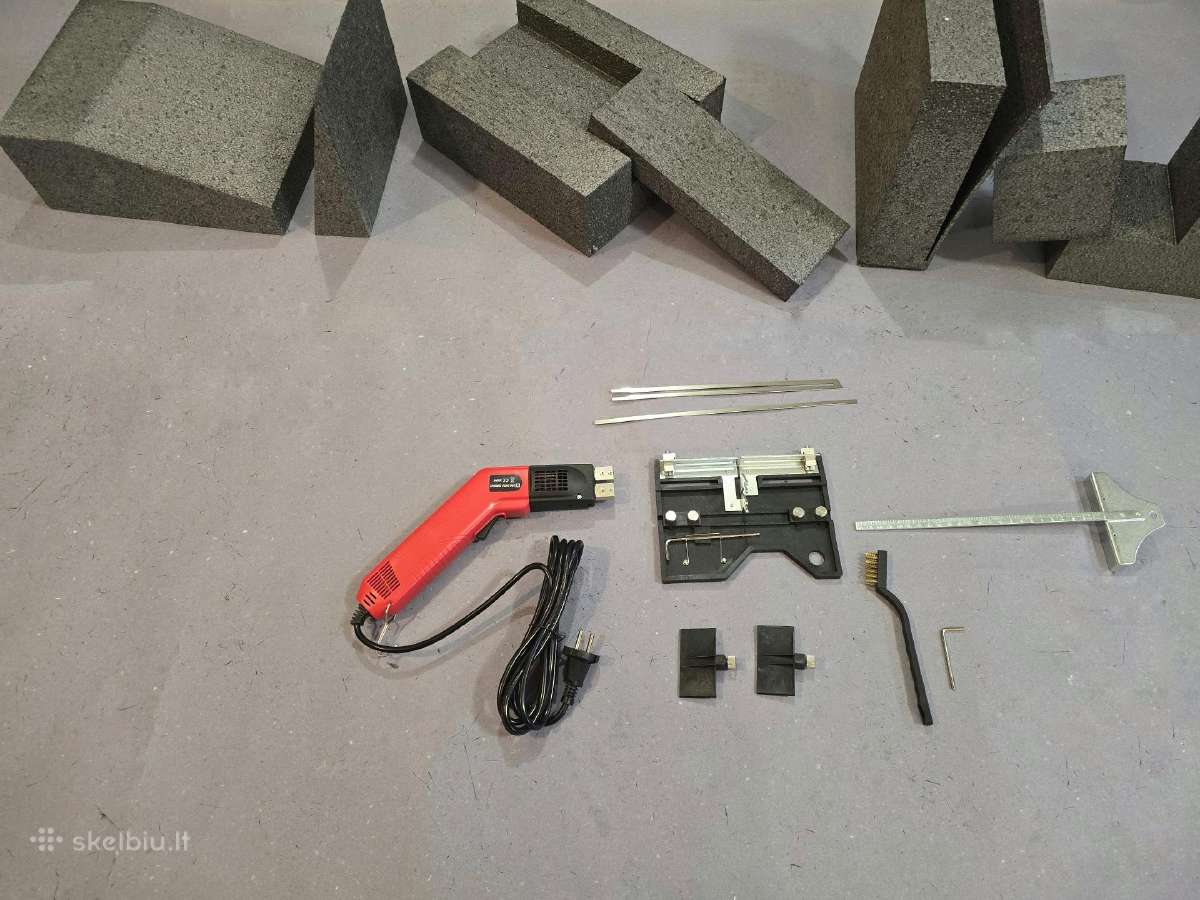 Polistirolo pjaustyklės, peiliai, staklės 300w - nuotraukos Nr. 4