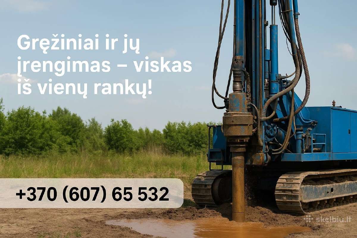 Gręžiniai / Скважины – vanduo jūsų kieme! - nuotraukos Nr. 25