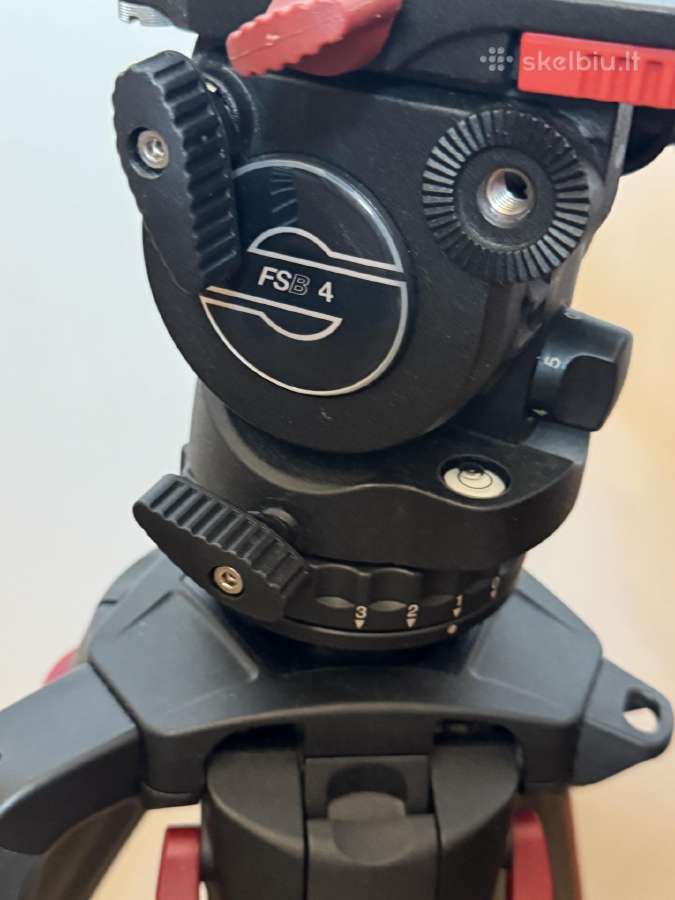 Sachtler Flowtech 75 ir Fsb4 galva. Kaina -derybos - nuotraukos Nr. 3
