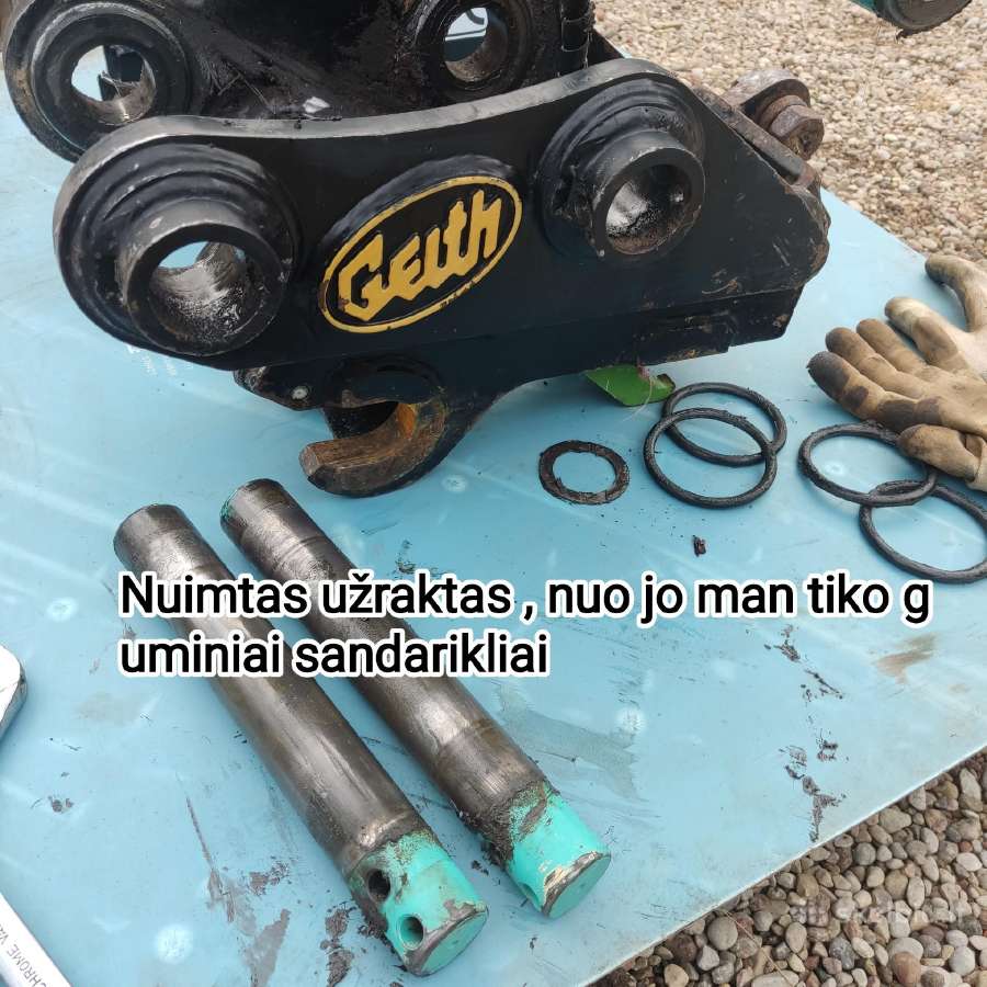Hidraulinė greita jungtis Geith Yanmar, Case, - nuotraukos Nr. 9