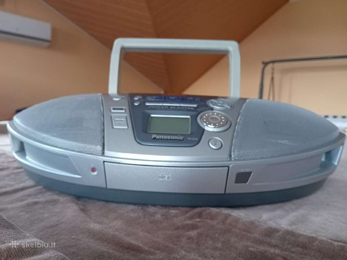 Magnetola Panasonic Rx-es29 (Fm, CD, kasetės) - nuotraukos Nr. 6