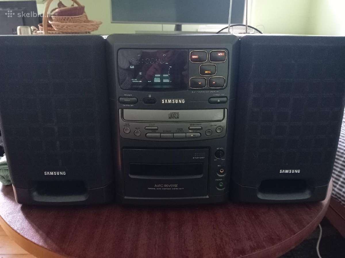 Muzikinis centras Samsung Mm-77 - nuotraukos Nr. 2