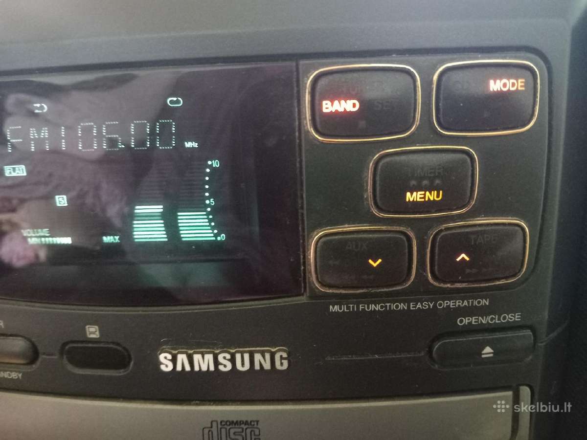 Muzikinis centras Samsung Mm-77 - nuotraukos Nr. 4