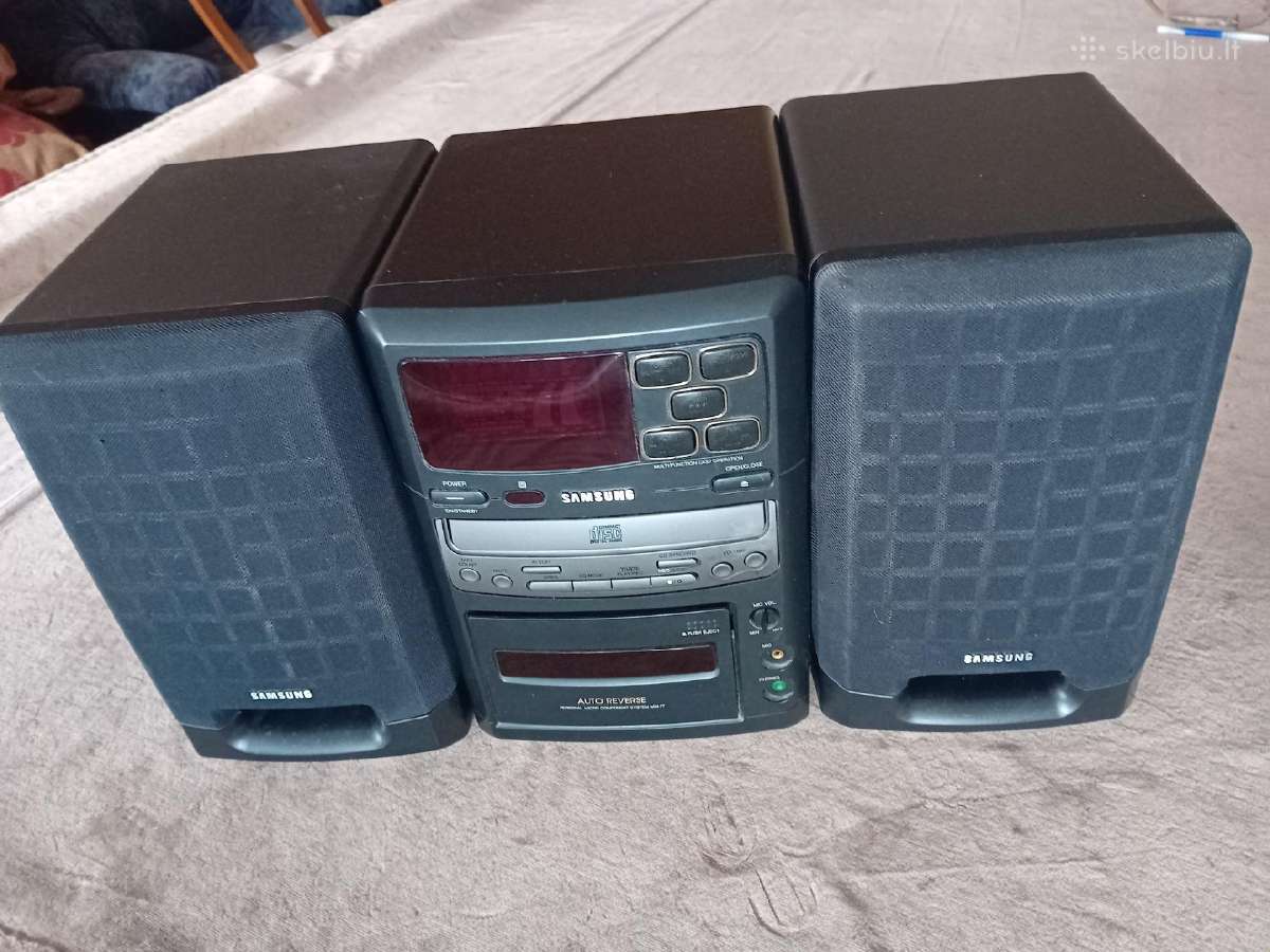 Muzikinis centras Samsung Mm-77 - nuotraukos Nr. 7