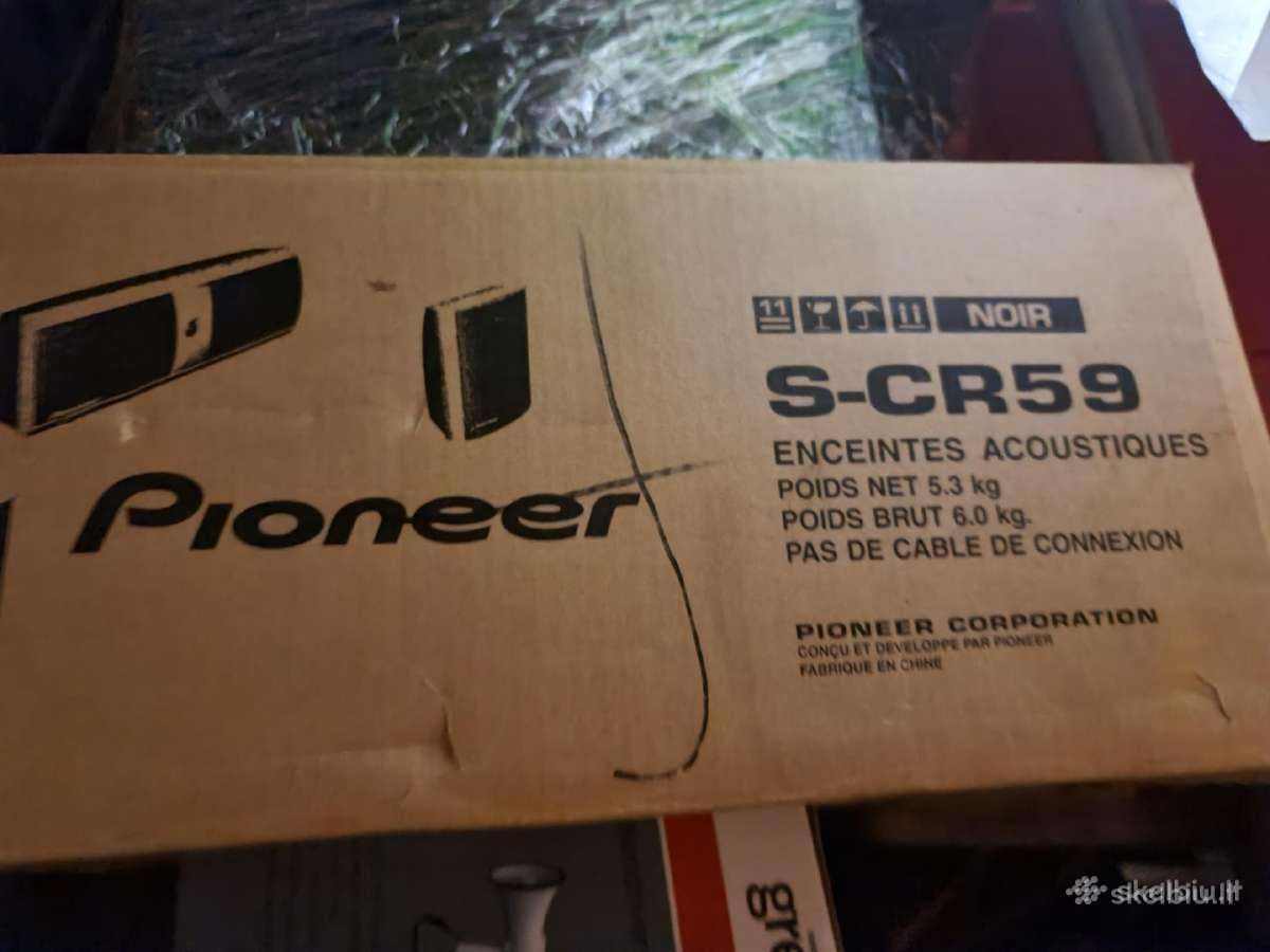 Pioneer S W110s aktyvus + pioneer S-cr59 komplekta - nuotraukos Nr. 2