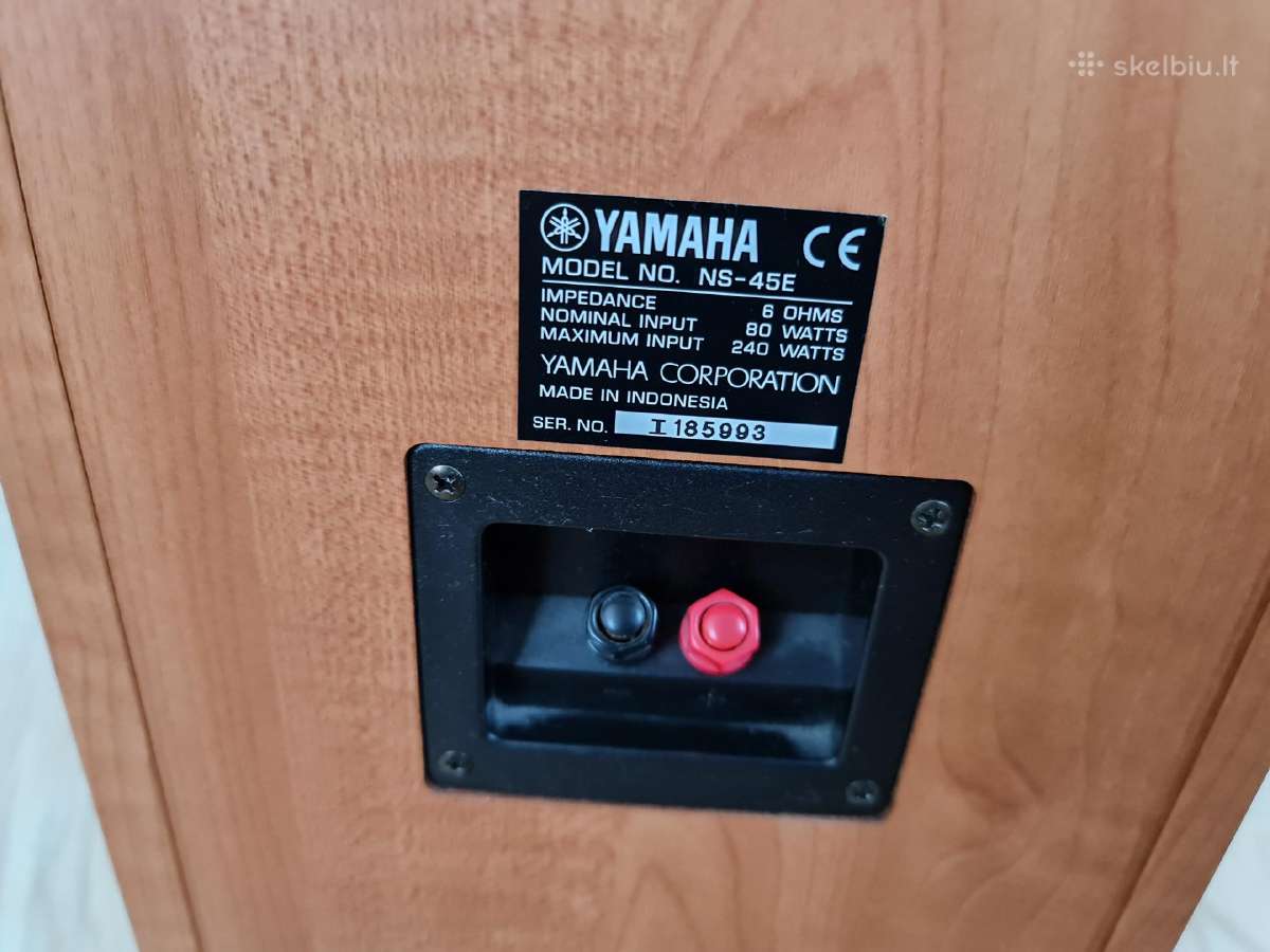 Naujos 2 atkliekamos kolonelės Yamaha NS-45e - nuotraukos Nr. 3
