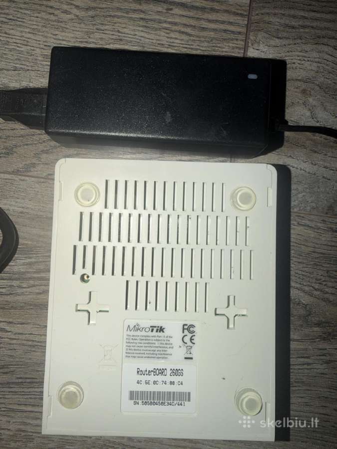 Mikrotik 260gs / 260gsp - nuotraukos Nr. 2