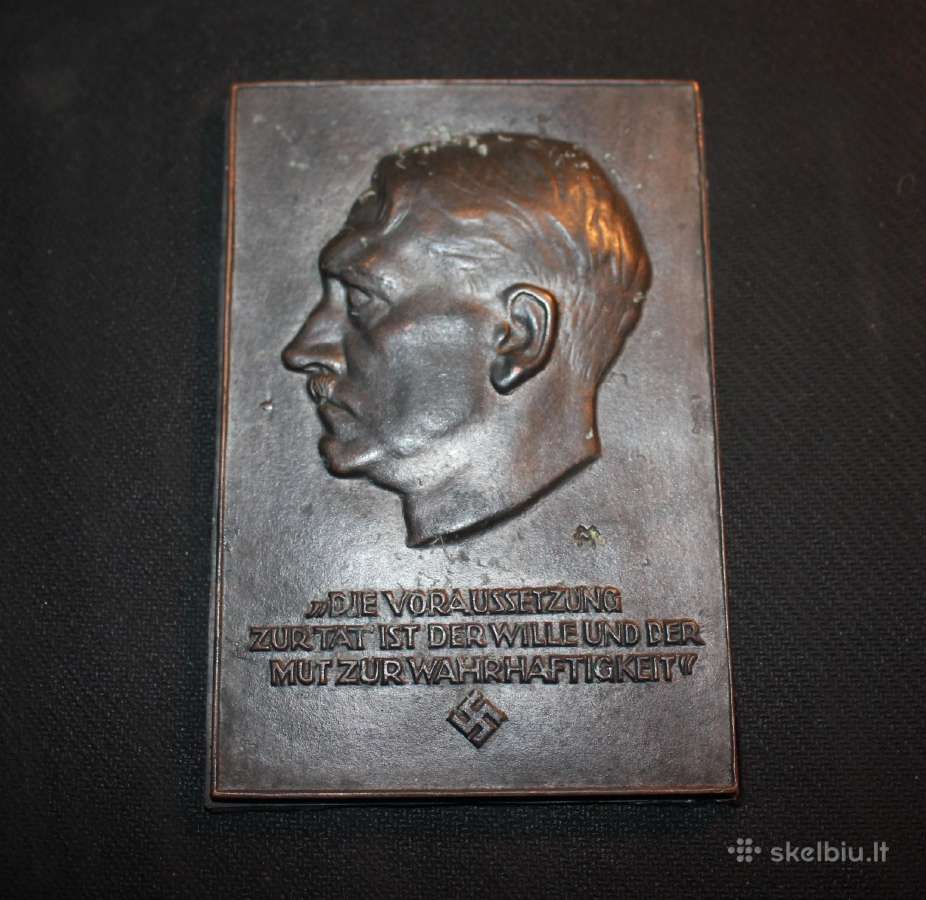 Adolf Hitler plakete - nuotraukos Nr. 2