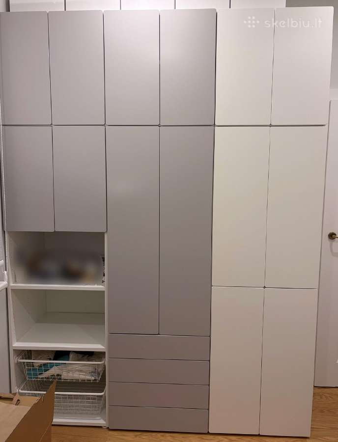 Ikea spintos durys, stalčiai