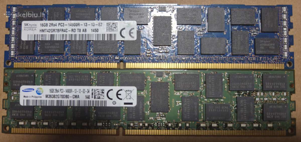 RAM Ecc Rdimm Ddr4 32gb, 16gb, 8gb