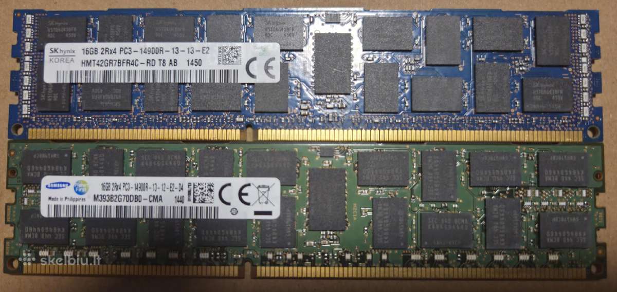 RAM Ecc Rdimm Ddr4 64gb, 32gb, 16gb, 8gb - nuotraukos Nr. 6
