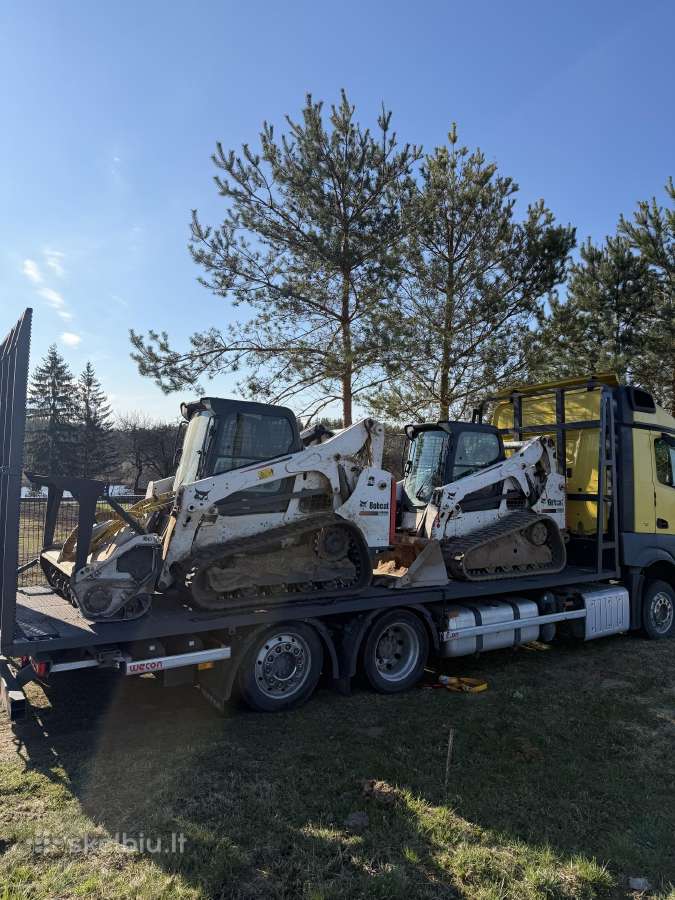 Bobcat vikšrinio T650, T590 nuoma su operatoriumi - nuotraukos Nr. 18