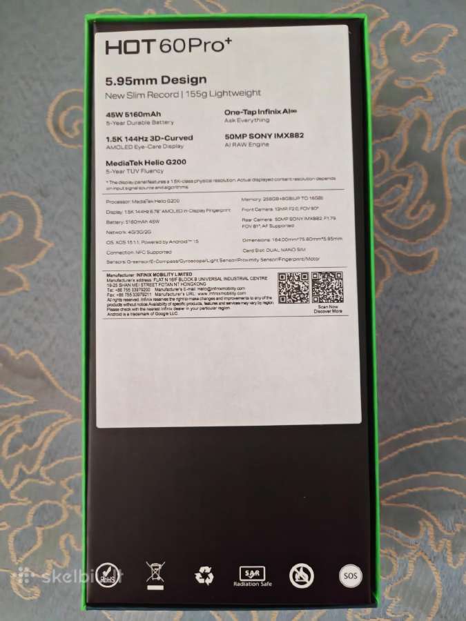 Infinix Hot 60 Pro+ - nuotraukos Nr. 4