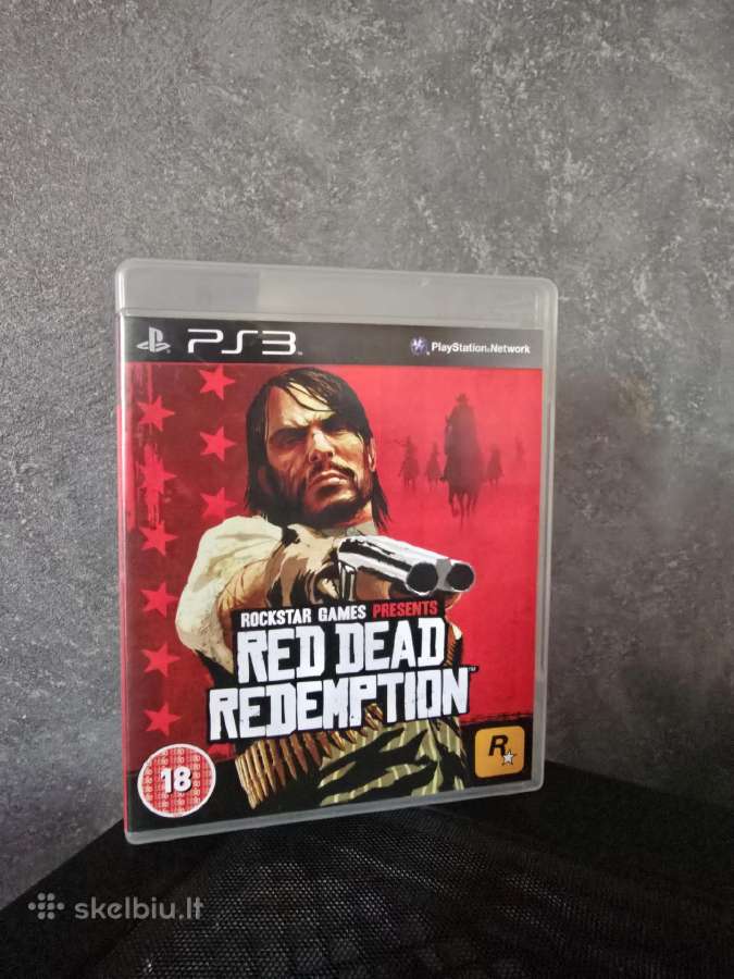 PS3 zaidimas. Red Dead Redemption. Puiki bukle.