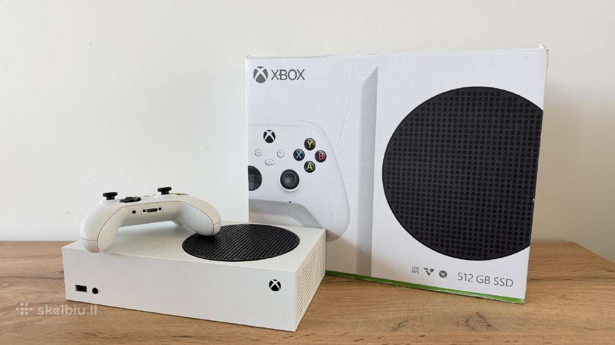 Microsoft xbox series S 512gb - nuotraukos Nr. 4