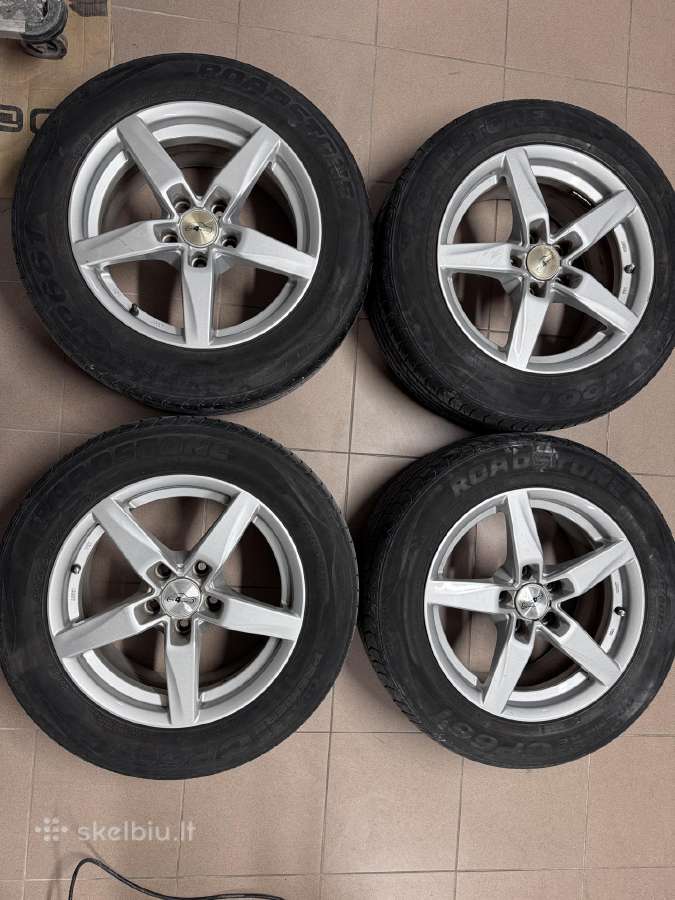 Audi A6 S6 C6 ratlankiai R16 su padangomis