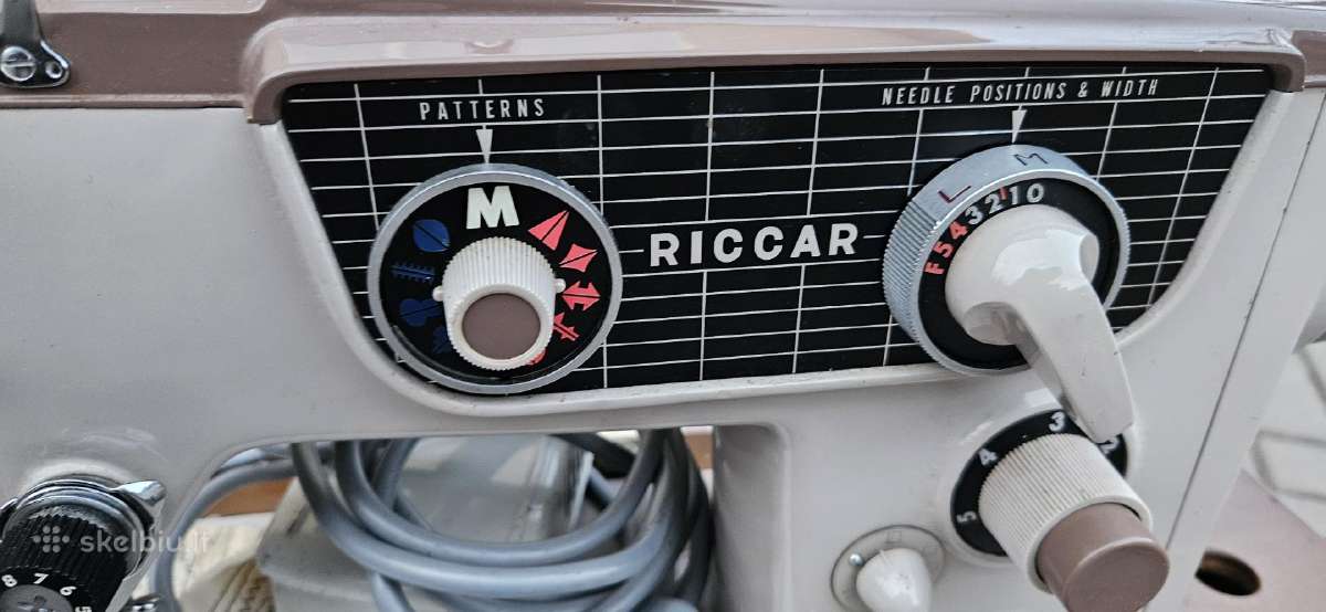 Siuvimo mašina Riccar - nuotraukos Nr. 4