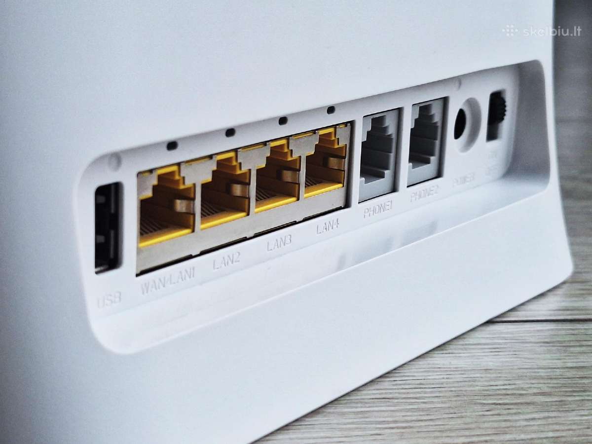 4G+ Lte modemas Zte Mf286r su WiFi - nuotraukos Nr. 2