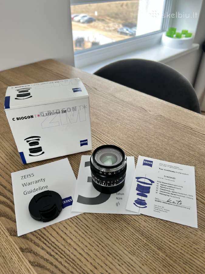 Zeiss C Biogon 35mm F2.8 Zm Leica M mount