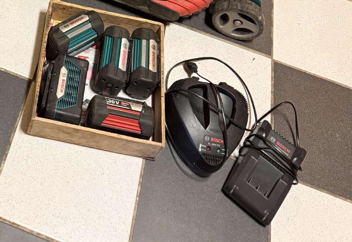 Bosch 36v akumuliatoriai