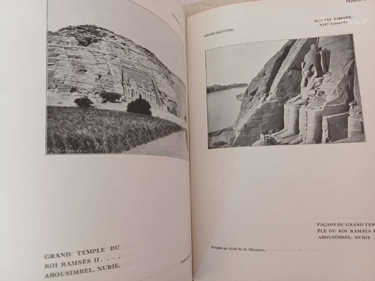 Parduodu 1,2t knygu l art egyptien,1922-42m - nuotraukos Nr. 9