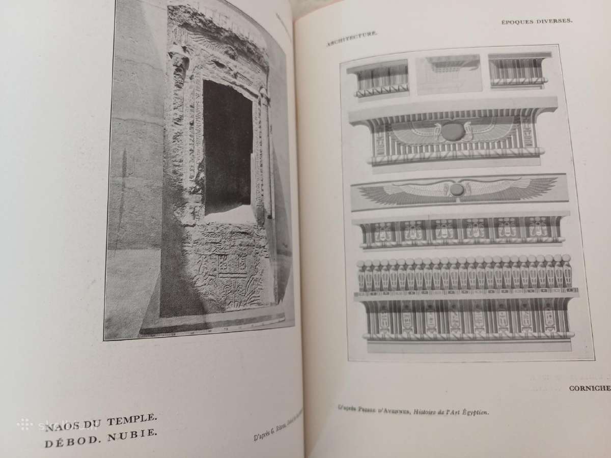 Parduodu 1,2t knygu l art egyptien,1922-42m - nuotraukos Nr. 11