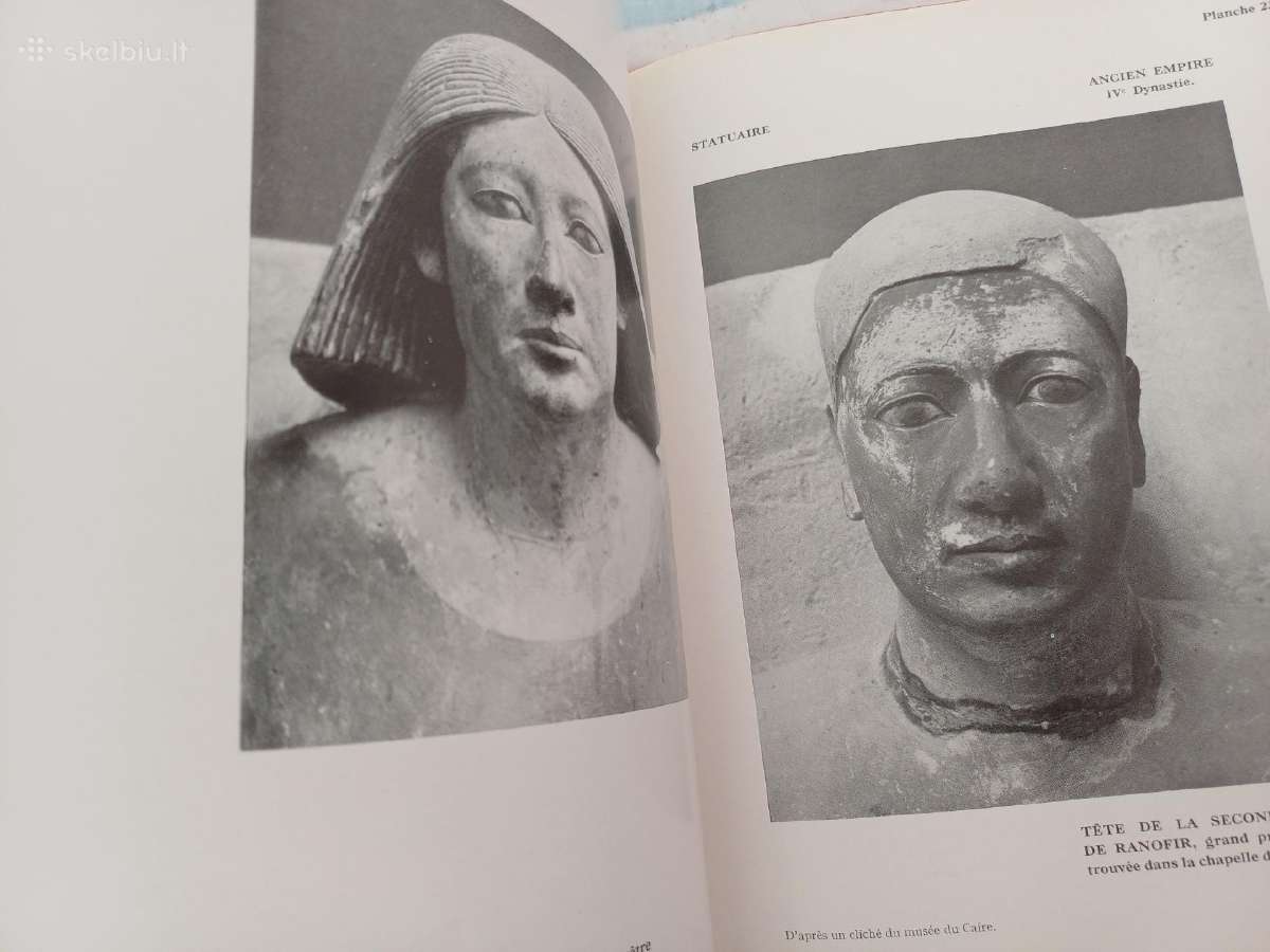 Parduodu 1,2t knygu l art egyptien,1922-42m - nuotraukos Nr. 15
